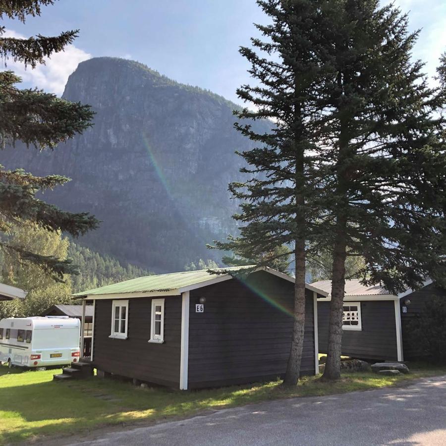 Solvgarden Camping Rysstad 外观 照片