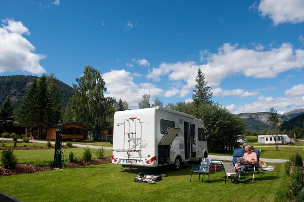 Solvgarden Camping Rysstad 外观 照片